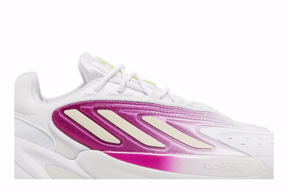 Adidas Women's Ozelia Cloud White Purple, view 3