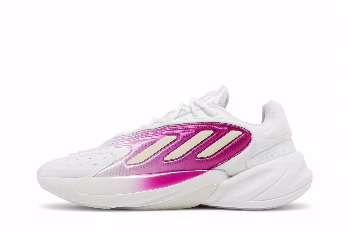 Adidas Women's Ozelia Cloud White Purple, view 4