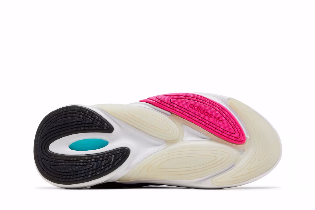 Adidas Women's Ozelia Black Clear Pink, view 5