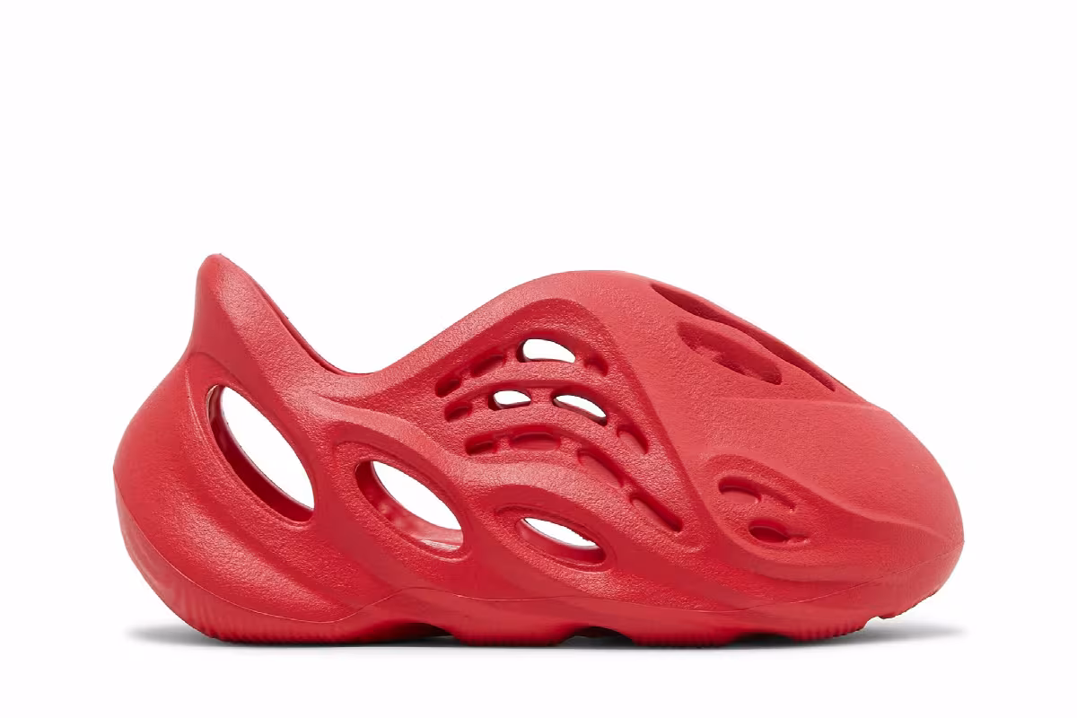 adidas Yeezy Foam Runner Infants Vermilion, view 2