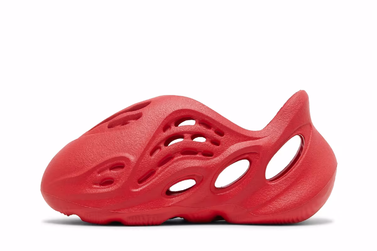 adidas Yeezy Foam Runner Infants Vermilion, view 4