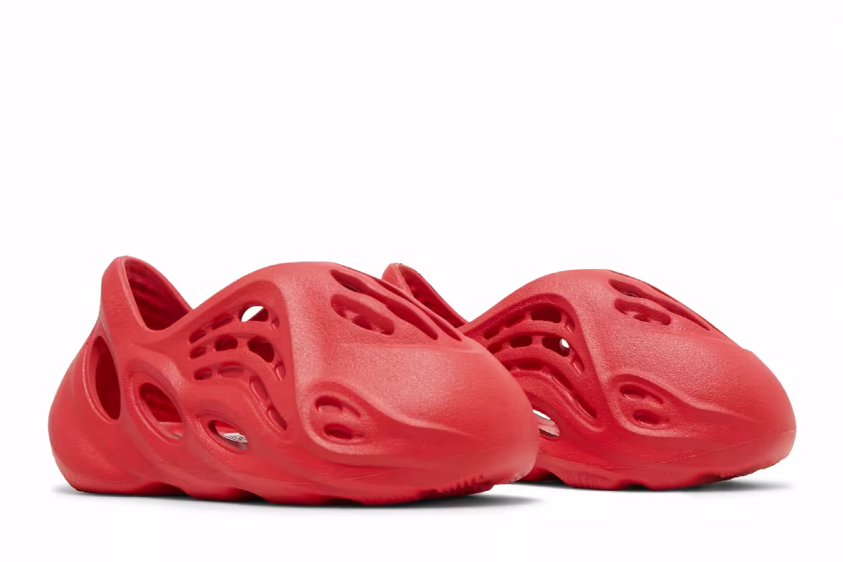 adidas Yeezy Foam Runner Infants Vermilion, view 9