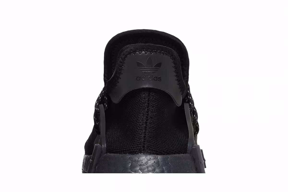 Pharrel x adidas NMD Human Race Triple Black, view 8
