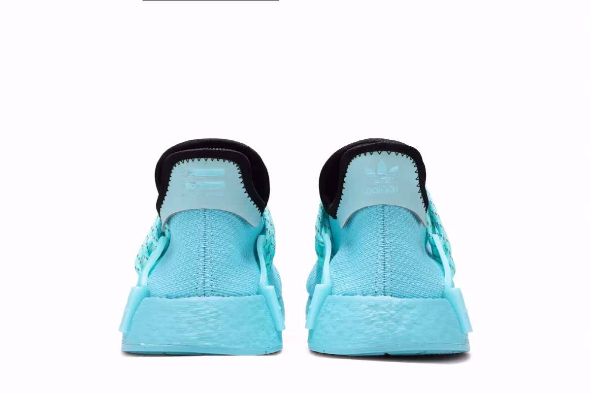 Men's Pharrell x adidas NMD Human Race Aqua, view 7