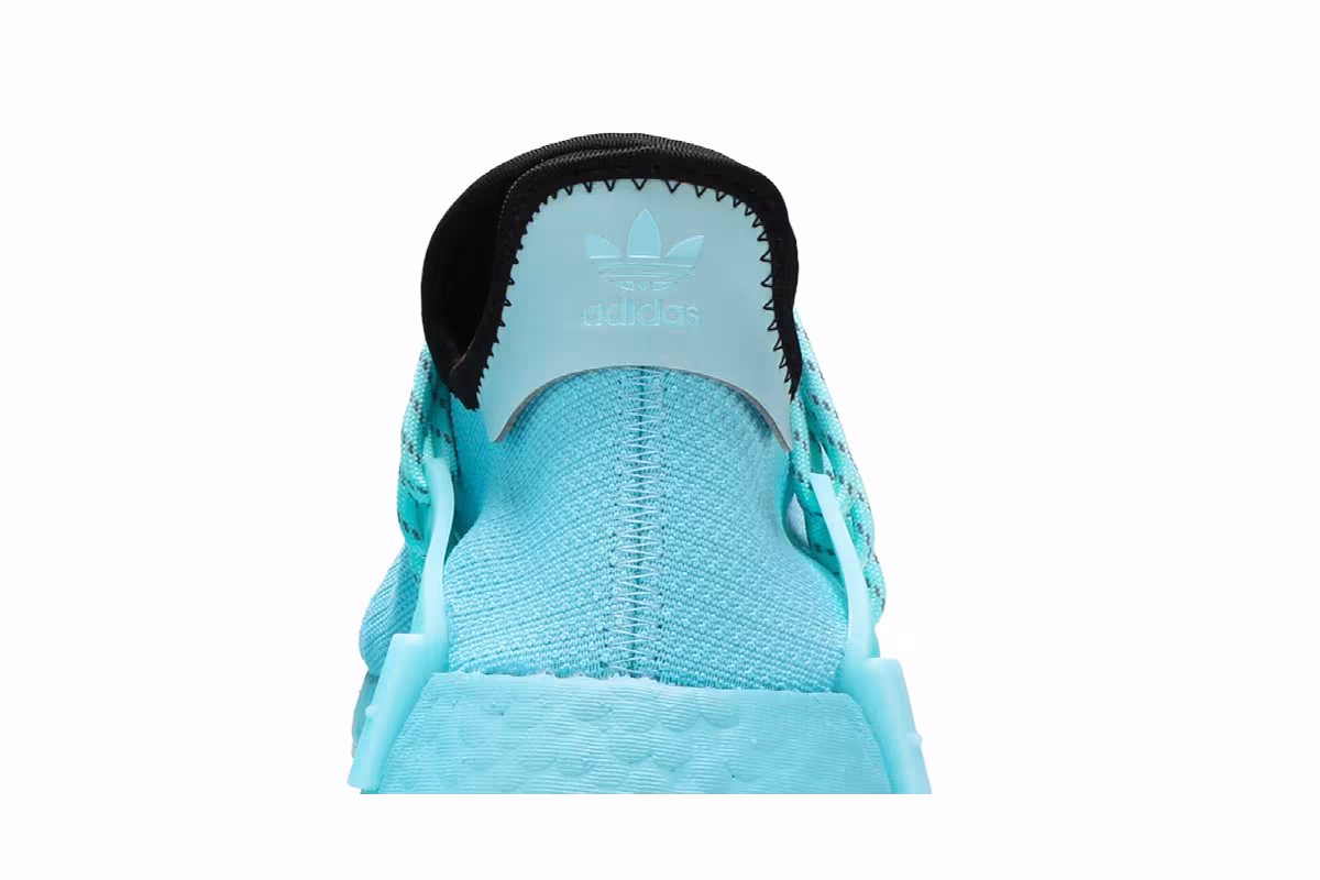 Men's Pharrell x adidas NMD Human Race Aqua, view 8