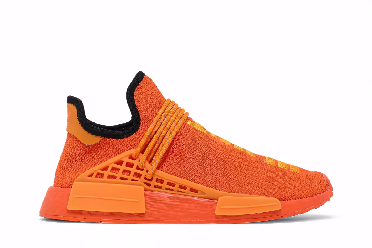 Pharrell x adidas NMD Human Race Orange, view 2