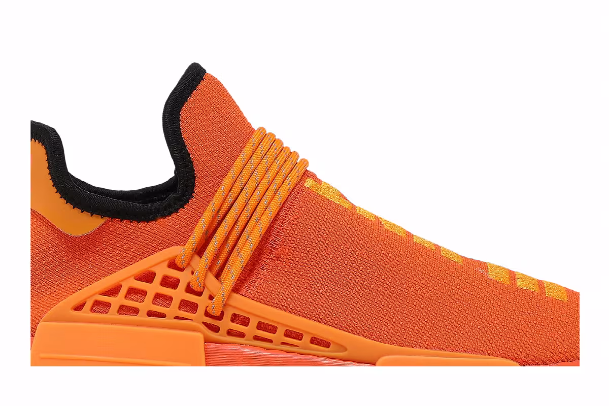 Pharrell x adidas NMD Human Race Orange, view 3