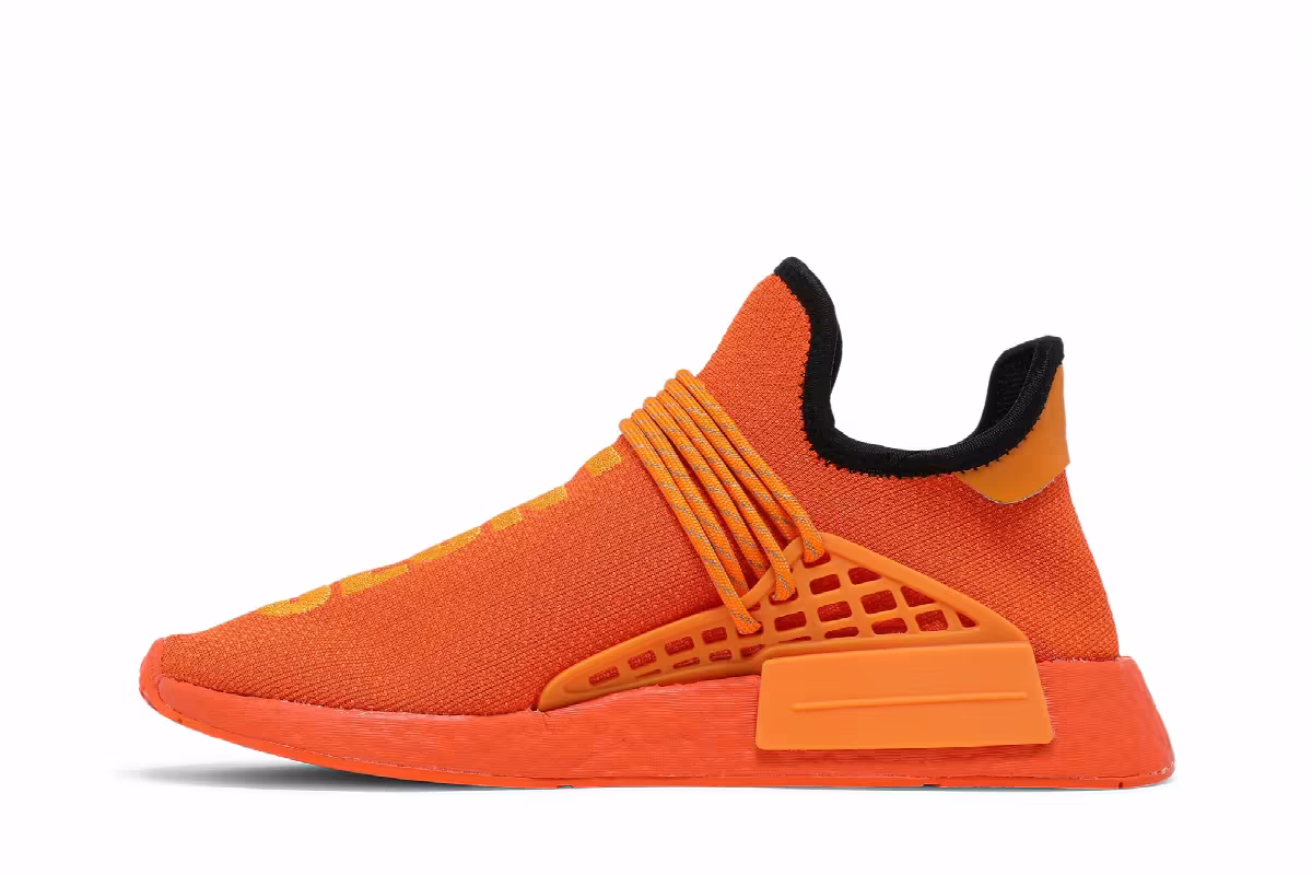 Pharrell x adidas NMD Human Race Orange, view 4