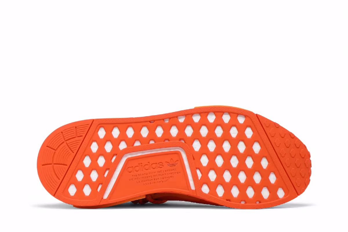 Pharrell x adidas NMD Human Race Orange, view 5