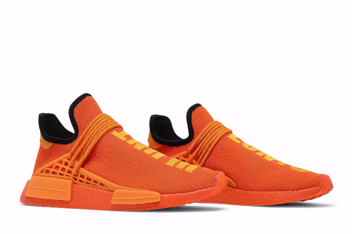 Pharrell x adidas NMD Human Race Orange, view 9