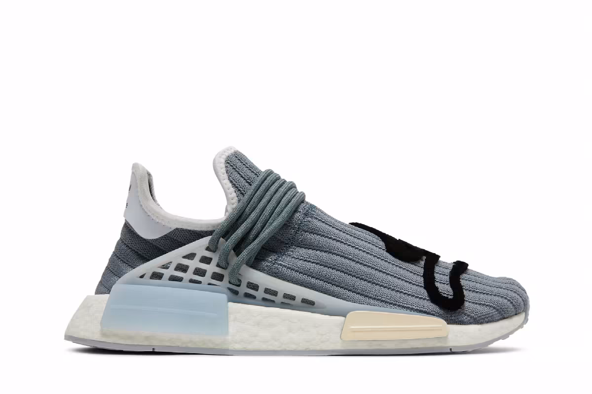 BBC Ice Cream x Pharrell x adidas NMD Human Race Running Dog - Space Grey, view 2