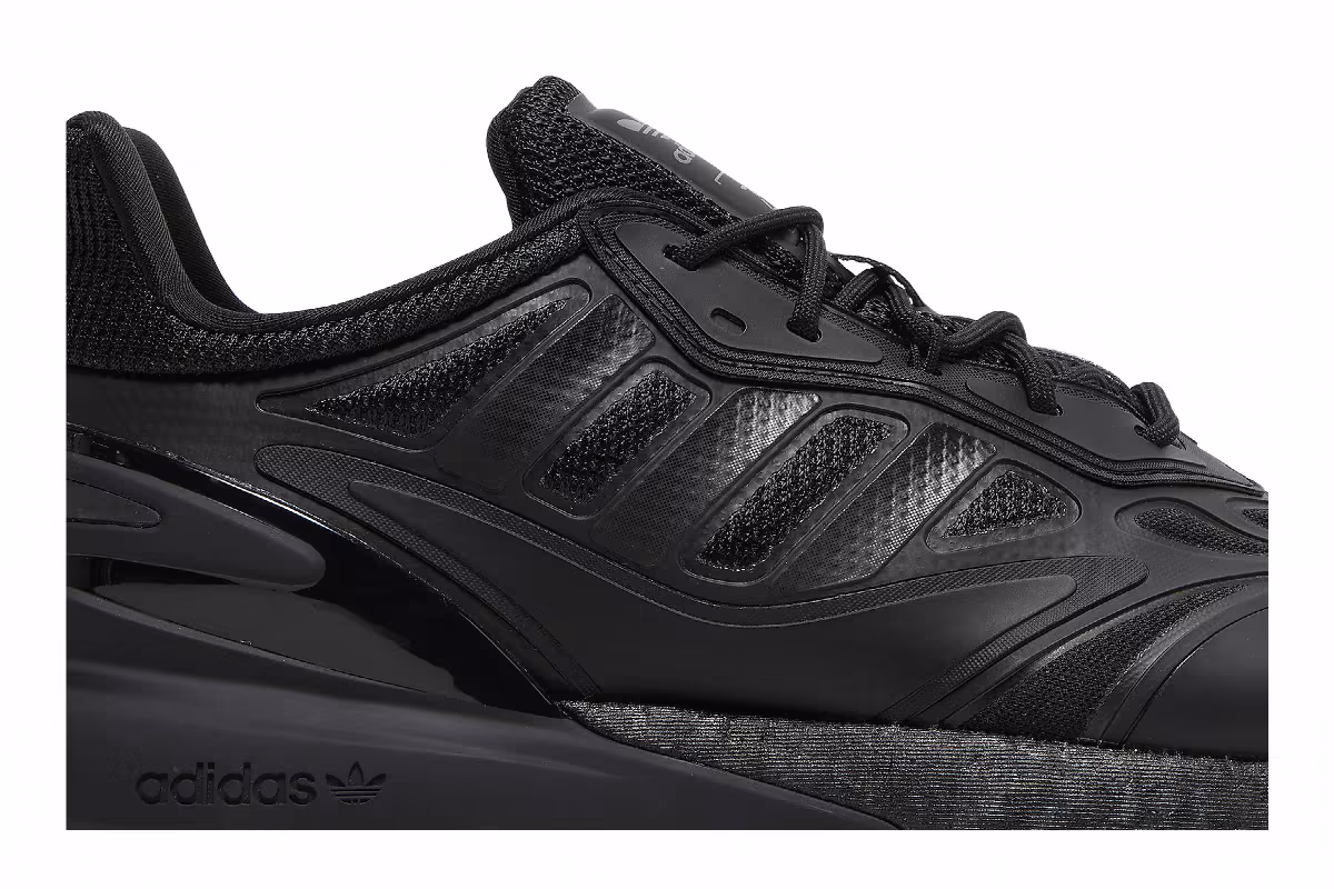 adidas ZX 2K Boost 2.0 Triple Black, view 3