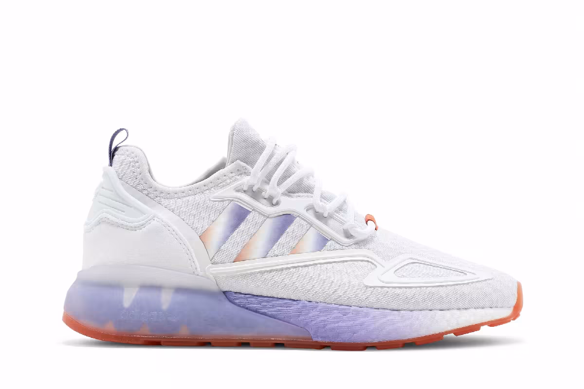 Adidas Women's ZX 2K Boost Gradient Purple, view 2