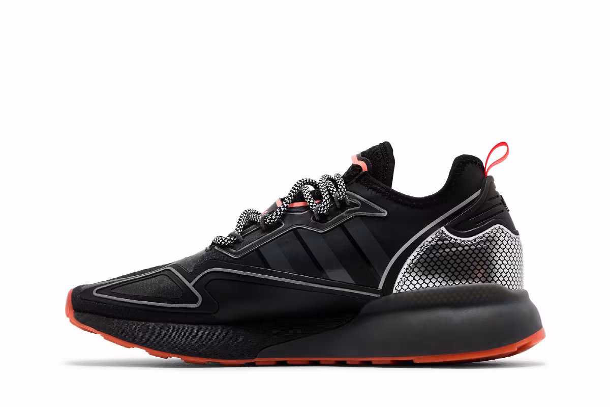 Marvel x adidas ZX 2K Boost Stark Industries - Black, view 4