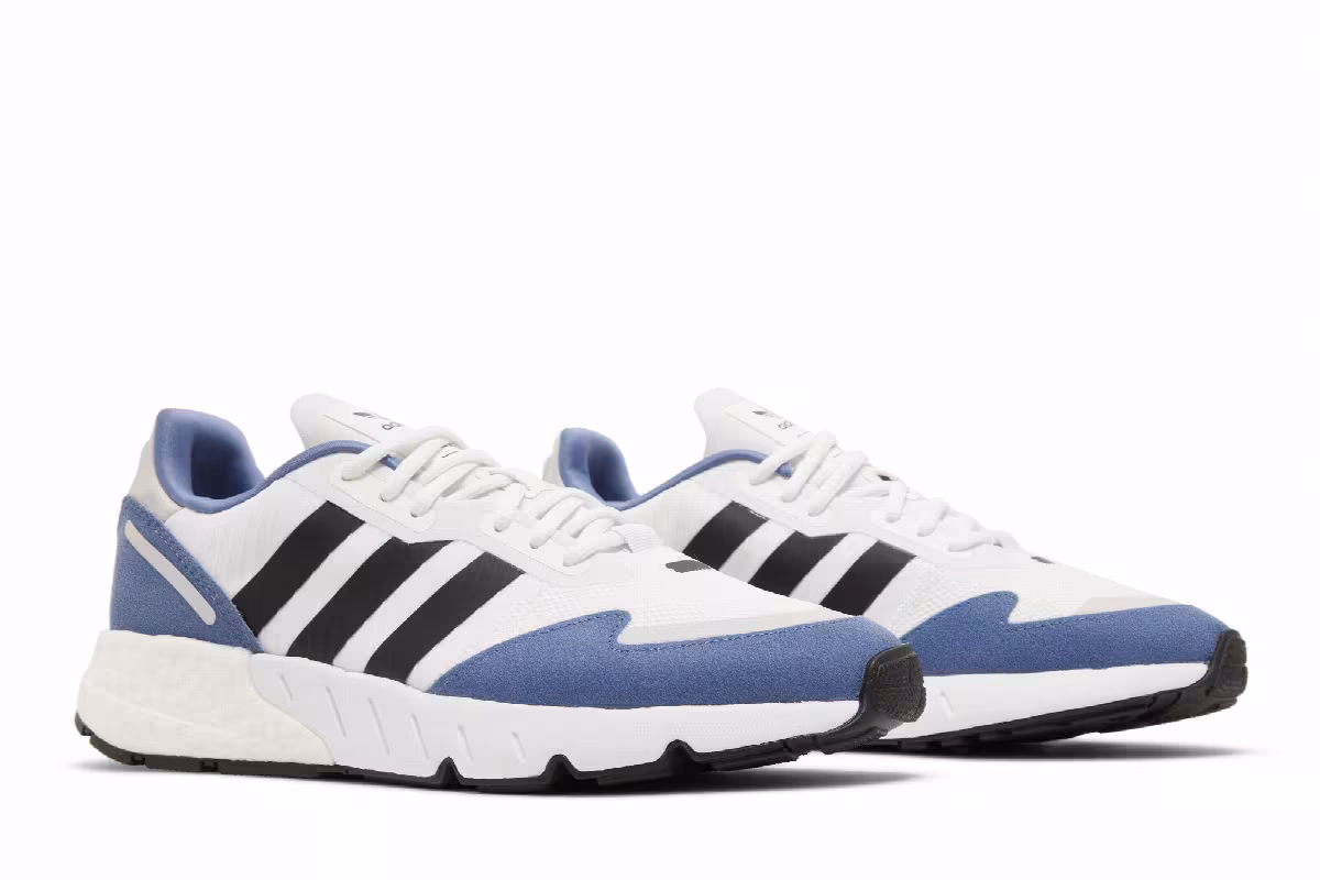 Adidas ZX 2K Boost White Crew Blue, view 9