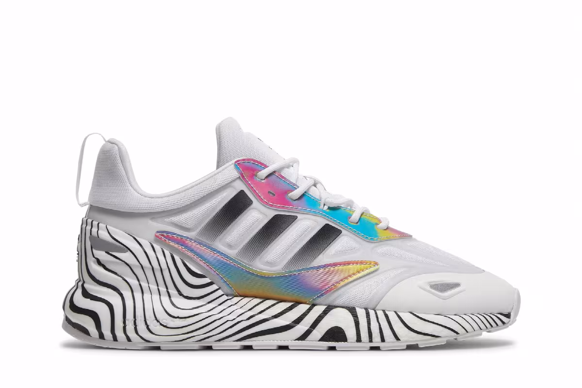 Patrick Mahomes x adidas ZX 2K Boost Hypnotic Lines, view 2