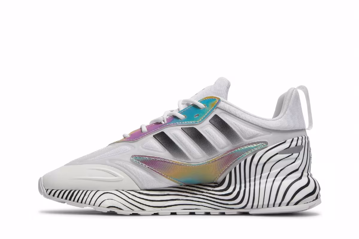 Patrick Mahomes x adidas ZX 2K Boost Hypnotic Lines, view 4