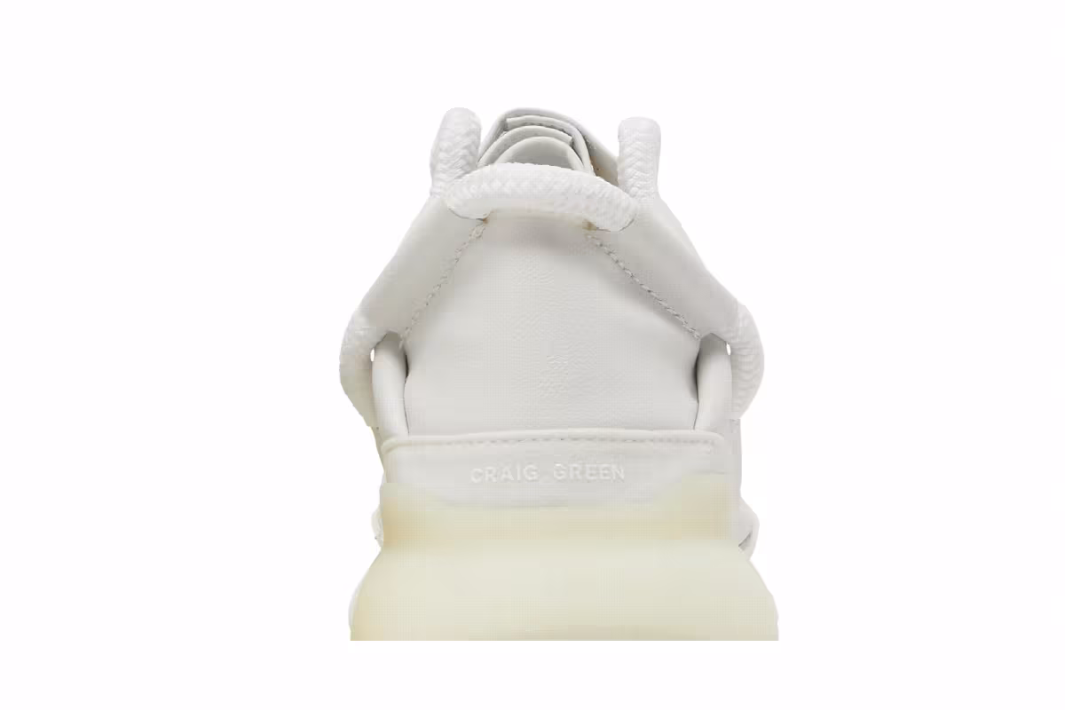 Craig Green x adidas ZX 2K Phormar 2 Triple White, view 8