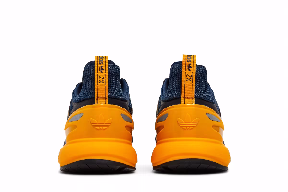 Adidas ZX 2K Boost 2.0 Crew Blue Semi Solar Gold, view 7