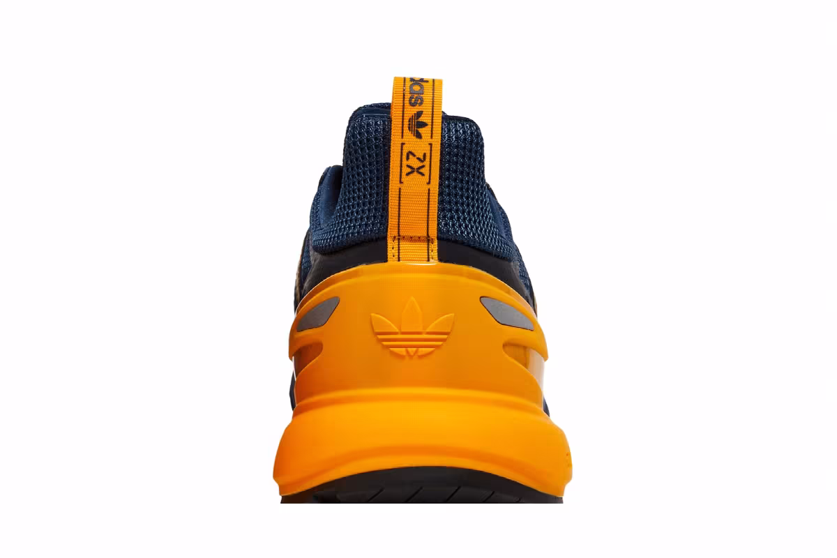 Adidas ZX 2K Boost 2.0 Crew Blue Semi Solar Gold, view 8