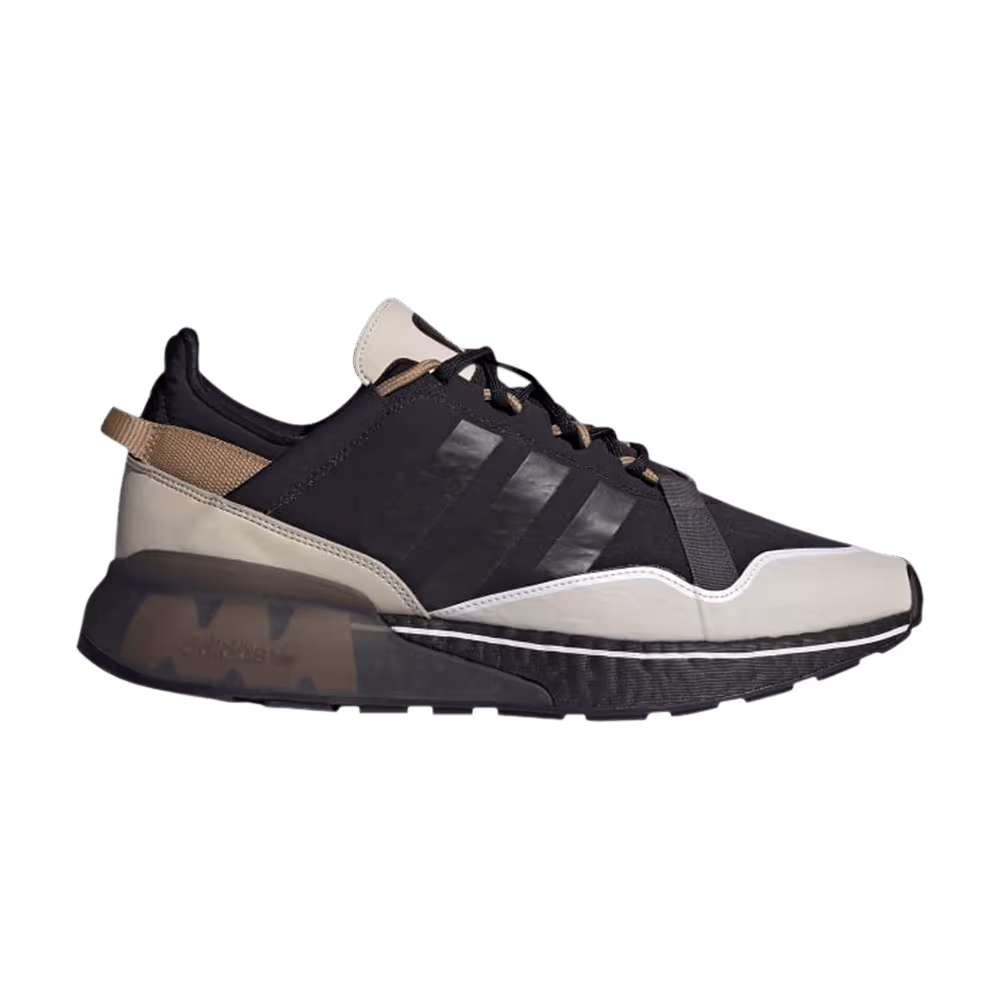Adidas ZX 2K Boost Pure Black Cardboard