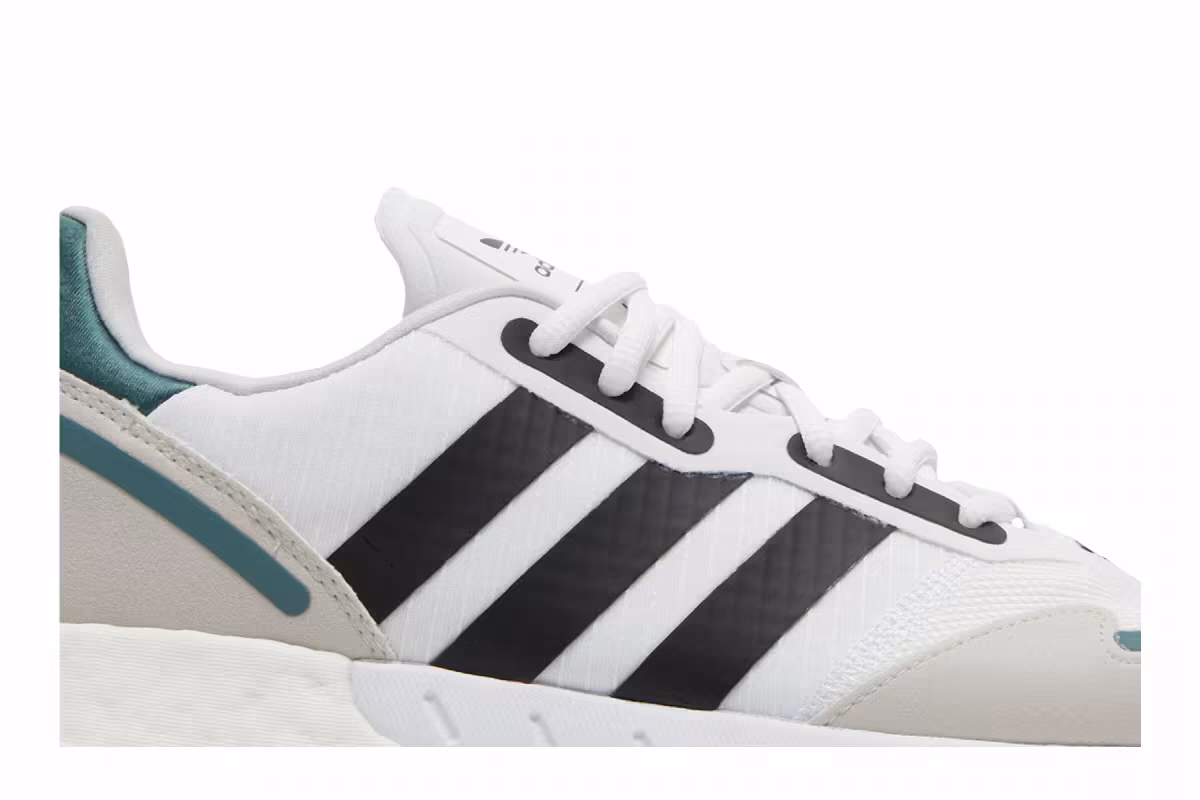 Adidas ZX 2K Boost White Hazy Emerald, view 3