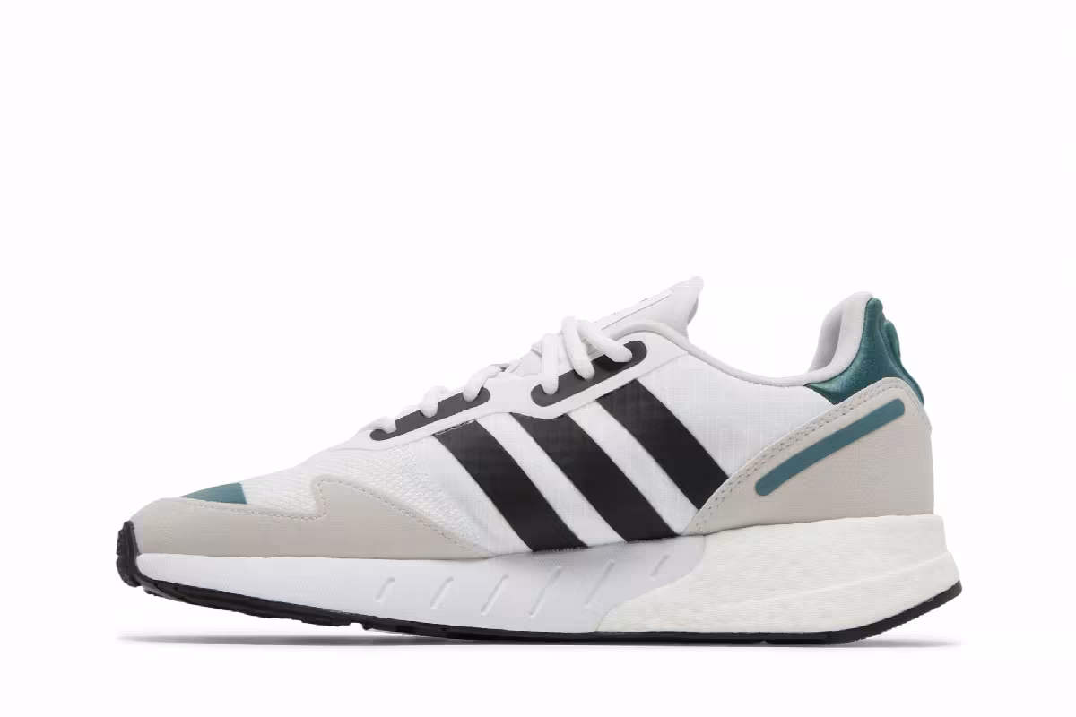 Adidas ZX 2K Boost White Hazy Emerald, view 4