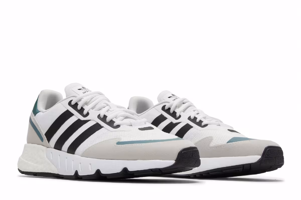 Adidas ZX 2K Boost White Hazy Emerald, view 9