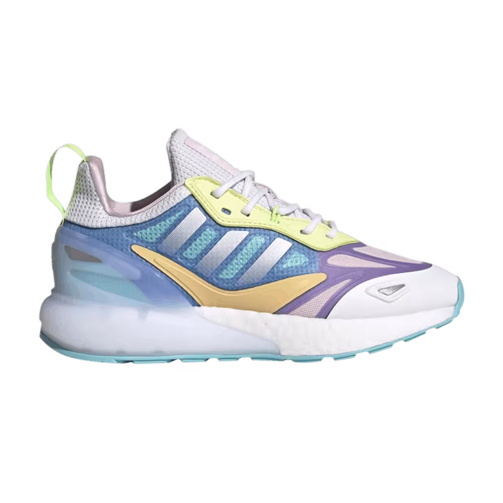 Adidas ZX 2K Boost 2.0 J White Light Purple
