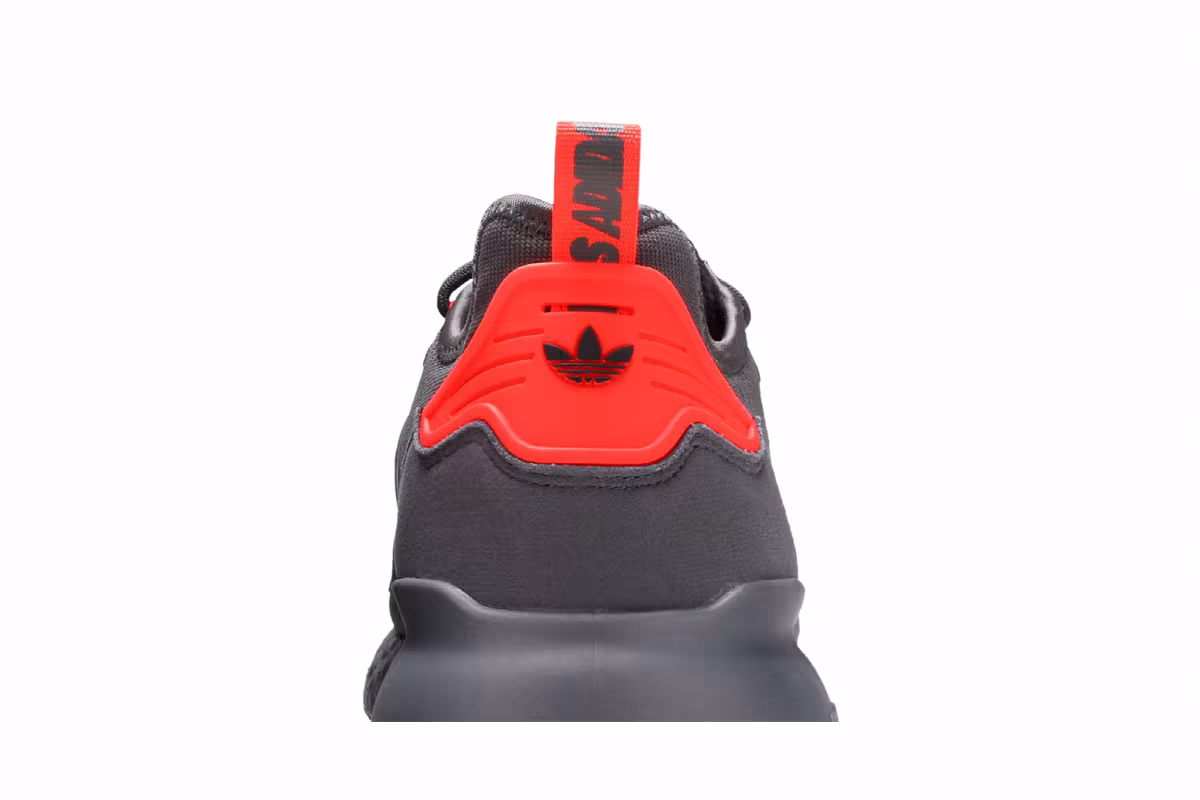 Adidas ZX 2K Boost Grey Solar Red, view 8