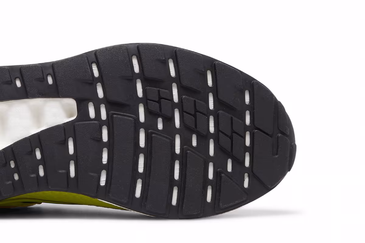 Adidas ZX 2K Boost J Bold Logo Graphic - Acid Yellow, view 6