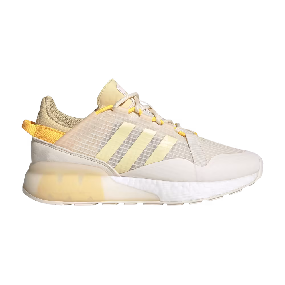 Adidas Women's ZX 2K Boost Pure Wonder White Orange Tint