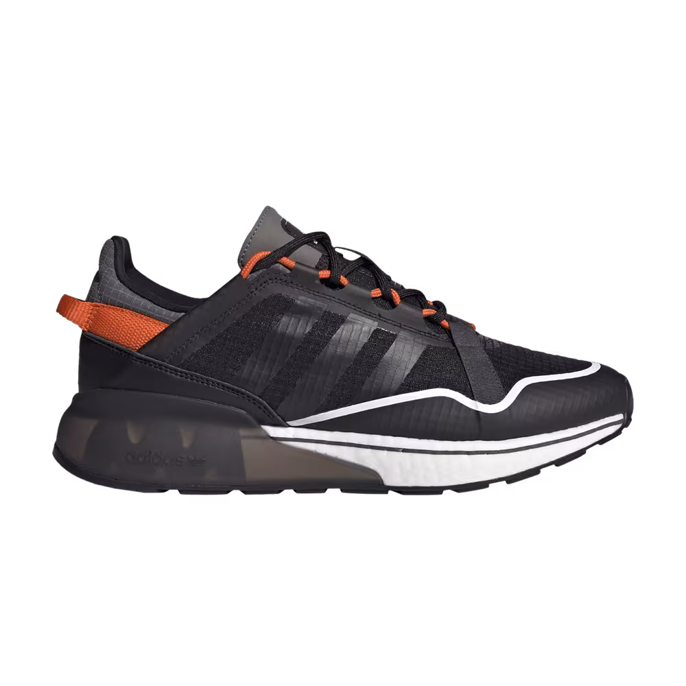 Adidas ZX 2K Boost Pure Black Orange
