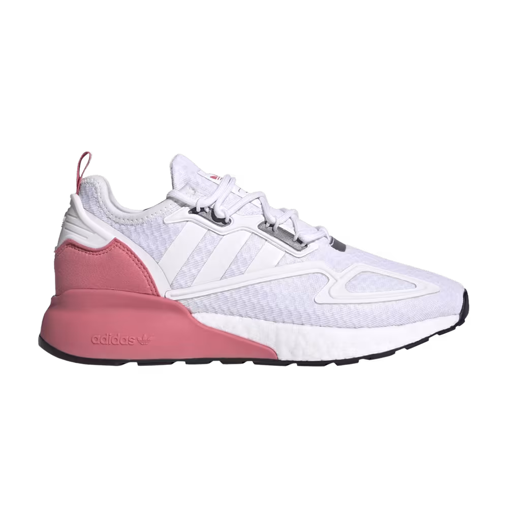 Adidas Women's ZX 2K Boost White Hazy Rose