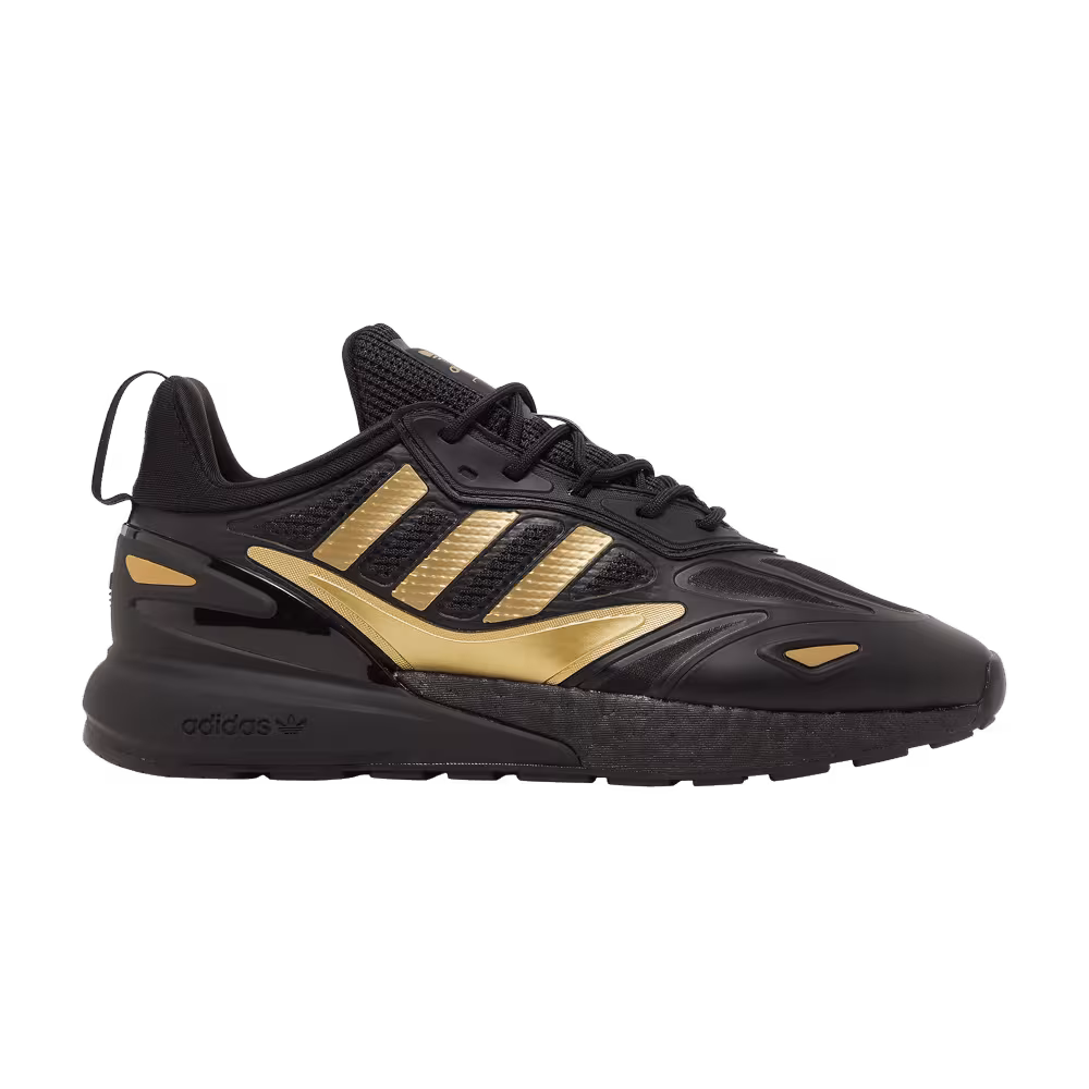 adidas ZX 2K Boost 2.0 Black Gold Metallic