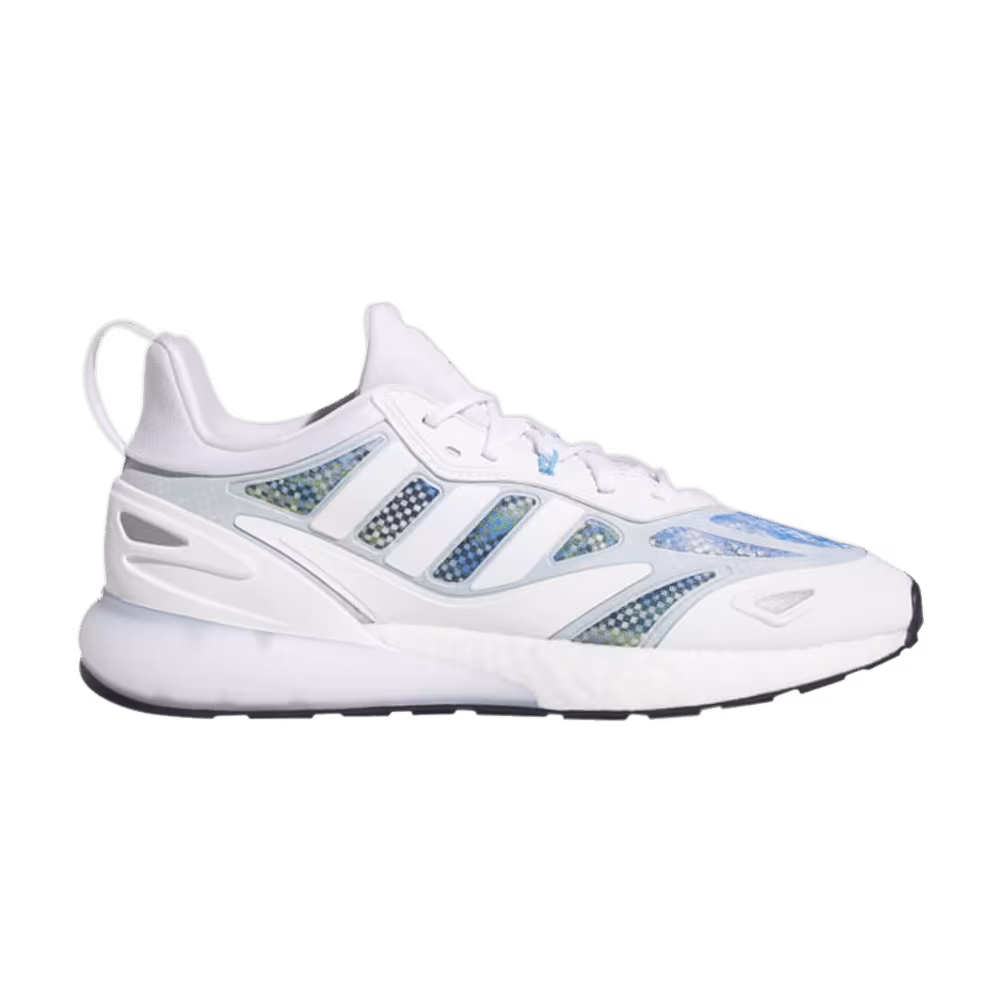Ninja x adidas ZX 2K 2.0 Time In - White Signal Cyan