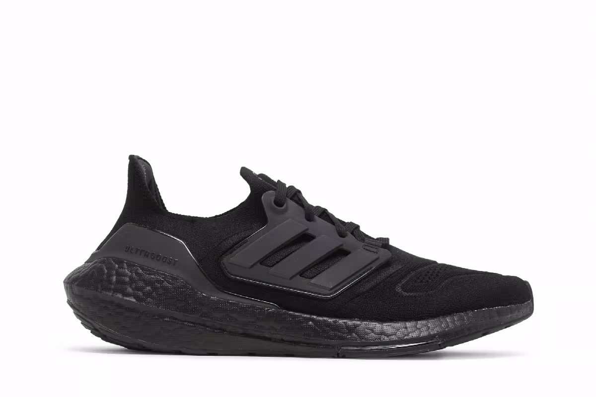 adidas Women's UltraBoost 22 Triple Black, view 2