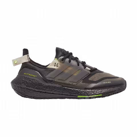 adidas UltraBoost 22 Cold.RDY 'Black Solar Yellow'