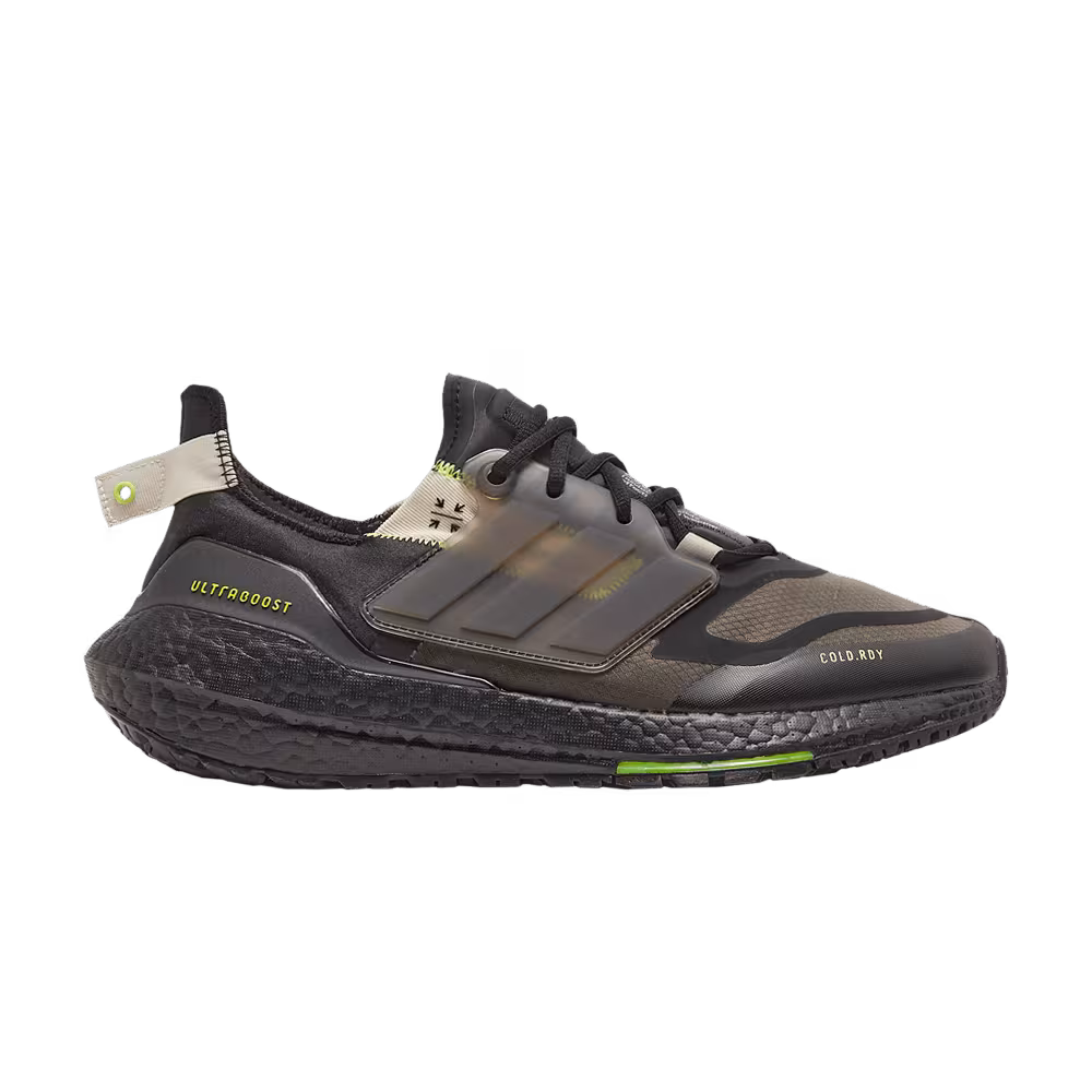 adidas UltraBoost 22 Cold.RDY Black Solar Yellow