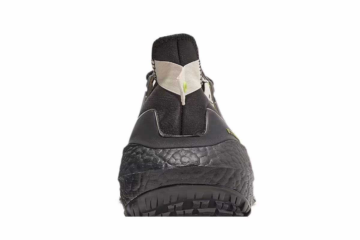 adidas UltraBoost 22 Cold.RDY Black Solar Yellow, view 8