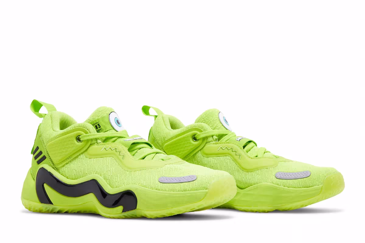 Monsters Inc. x adidas D.O.N. Issue #3 Big Kid Mike Wazowski, view 9