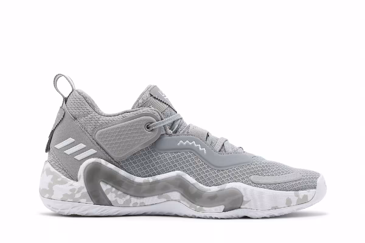 Adidas D.O.N. Issue #3 Team Mid Grey, view 2