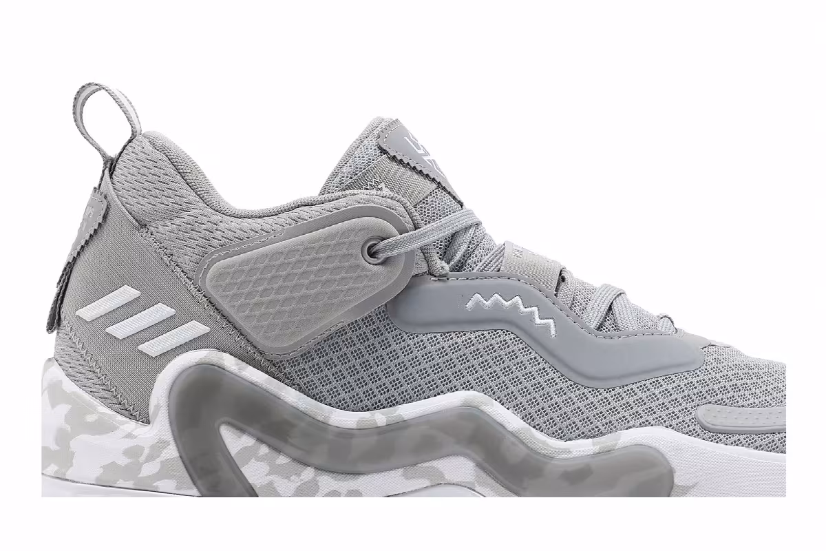 Adidas D.O.N. Issue #3 Team Mid Grey, view 3