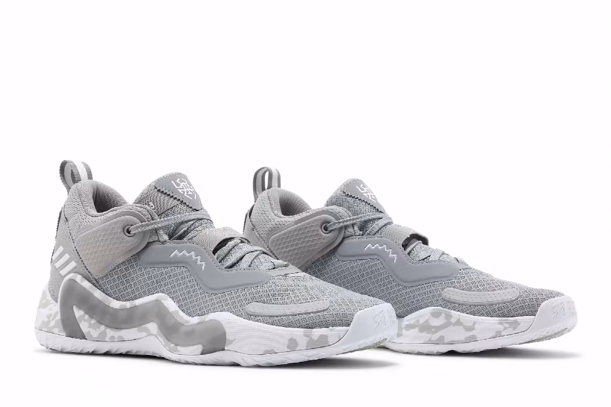 Adidas D.O.N. Issue #3 Team Mid Grey, view 9