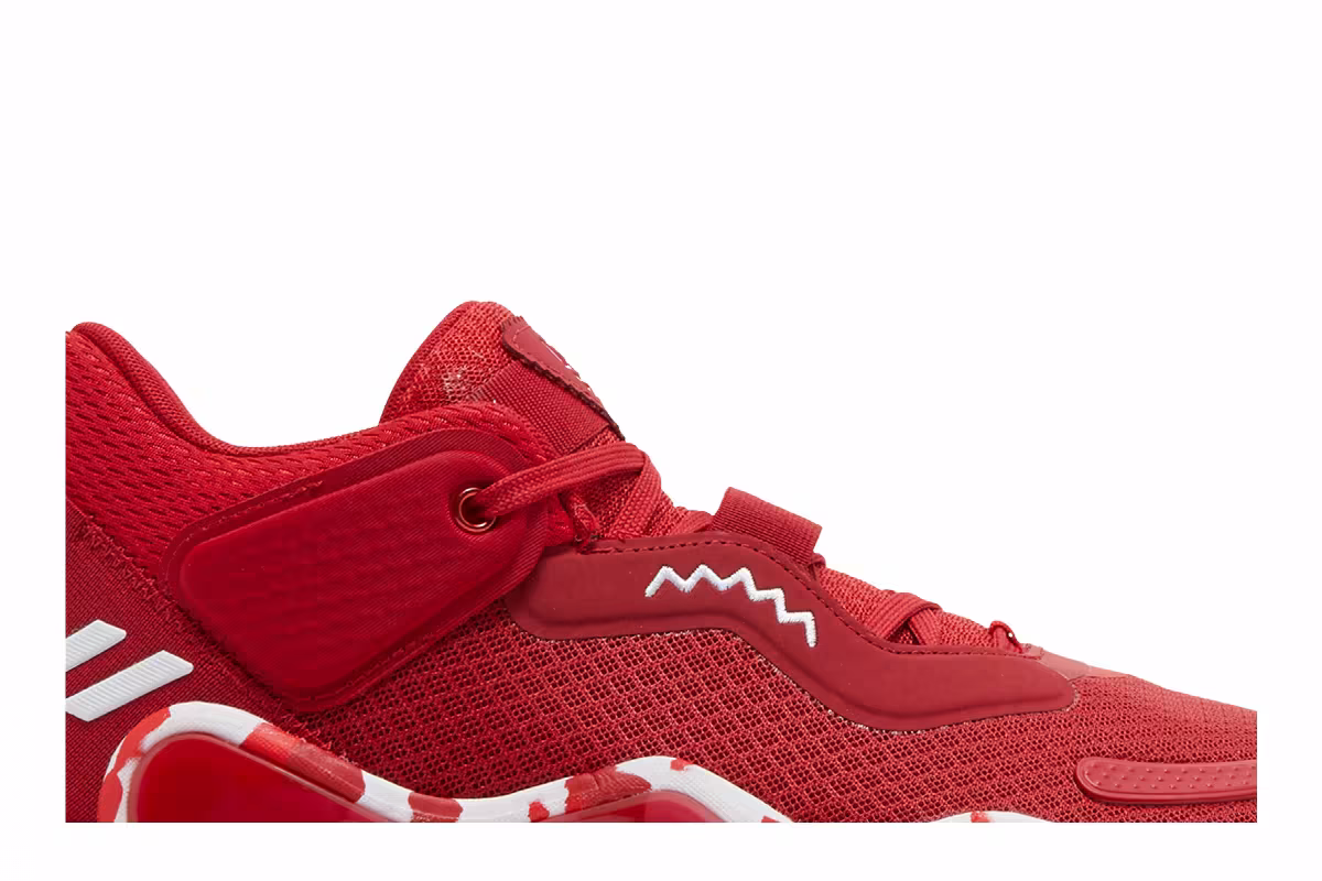 adidas D.O.N. Issue #3 Paint Smudge - Team Power Red, view 3