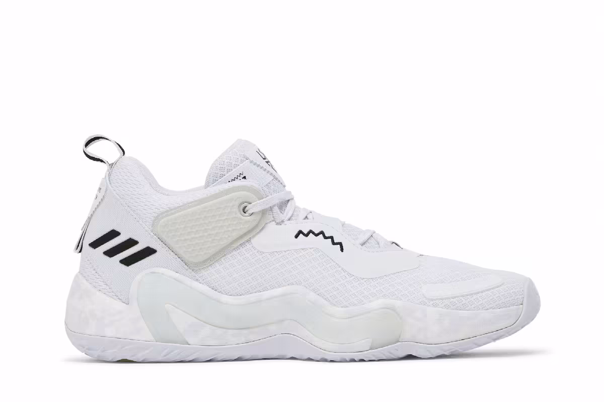 adidas D.O.N. Issue #3 Cloud White, view 2