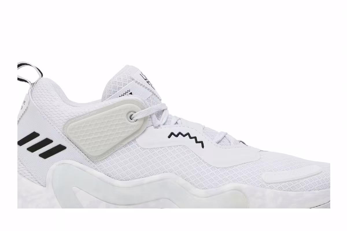 adidas D.O.N. Issue #3 Cloud White, view 3