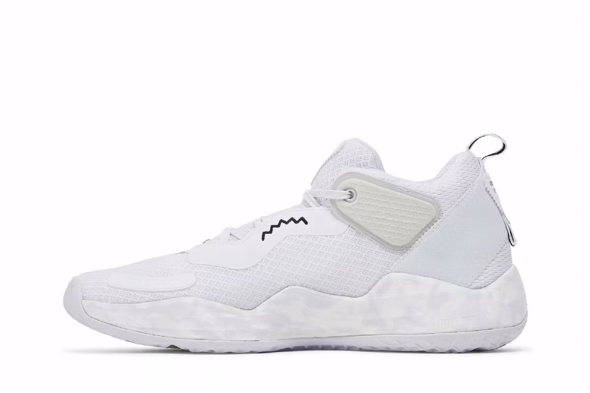 adidas D.O.N. Issue #3 Cloud White, view 4