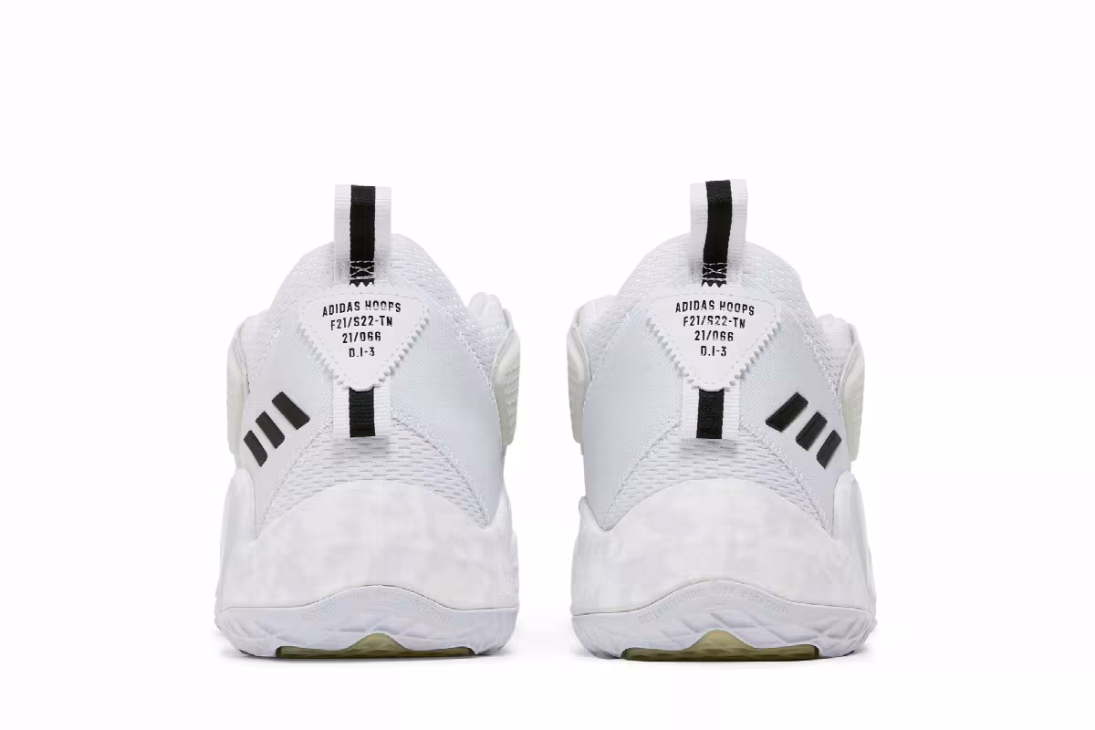 adidas D.O.N. Issue #3 Cloud White, view 7