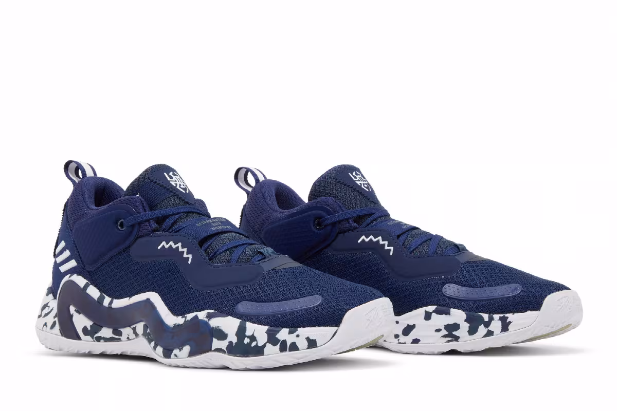 Adidas D.O.N. Issue #3 Team Navy, view 9
